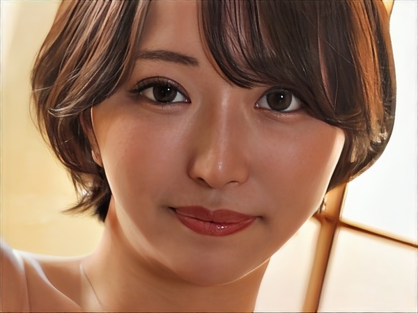 【人妻の濃厚ご奉仕】『すごい…奥まで当たってる…♡』ショートカット美熟女が激狭マ○コでザーメン搾り取り！お掃除フェラで最後の一滴まで味わうエロ妻！！