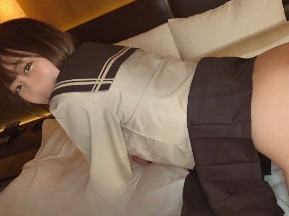 【部活美少女の危険な誘惑】『ゴムなしで…ダメぇ♡』テニスで鍛えた美ボディJKが部室で無許可中出しセックス！汗だくで感じまくるエロカワ娘と孕ませプレイ♥